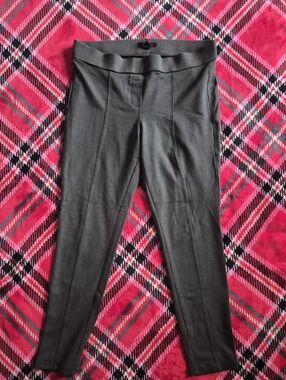 Classic Black Pull-On Women's Ponte Pants
